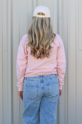 Embroidered God is Good Sweatshirt