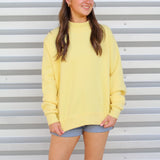 Cutest Mock Neck Sweatshirt