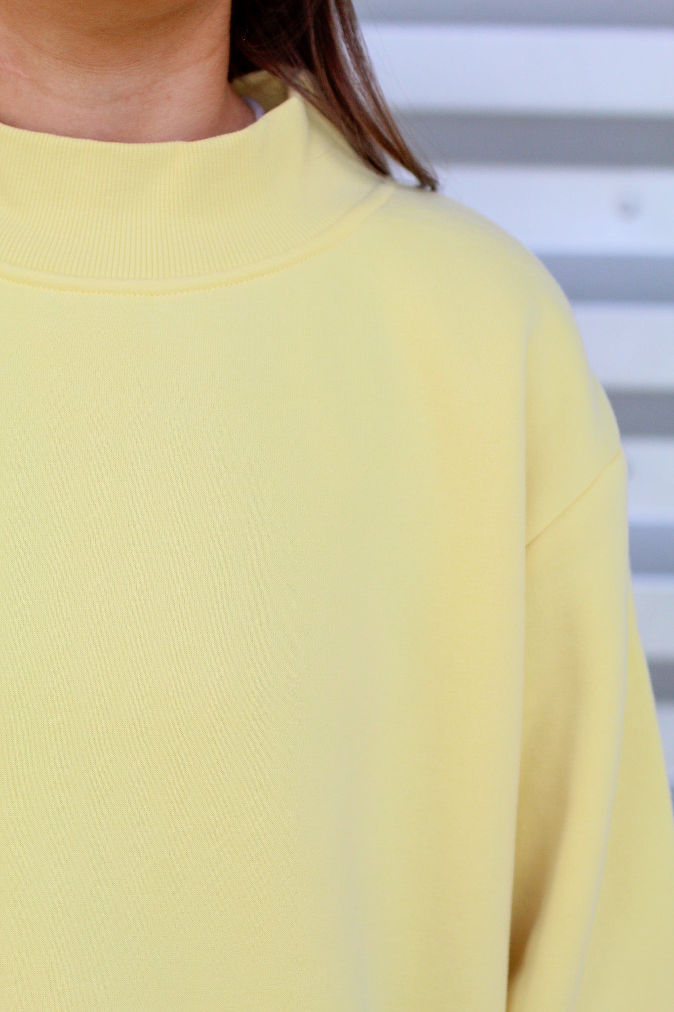 Cutest Mock Neck Sweatshirt