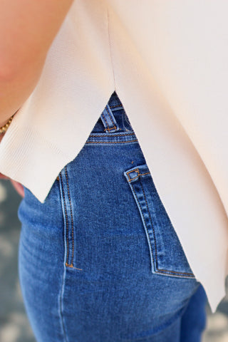 High Low Moment Sweater