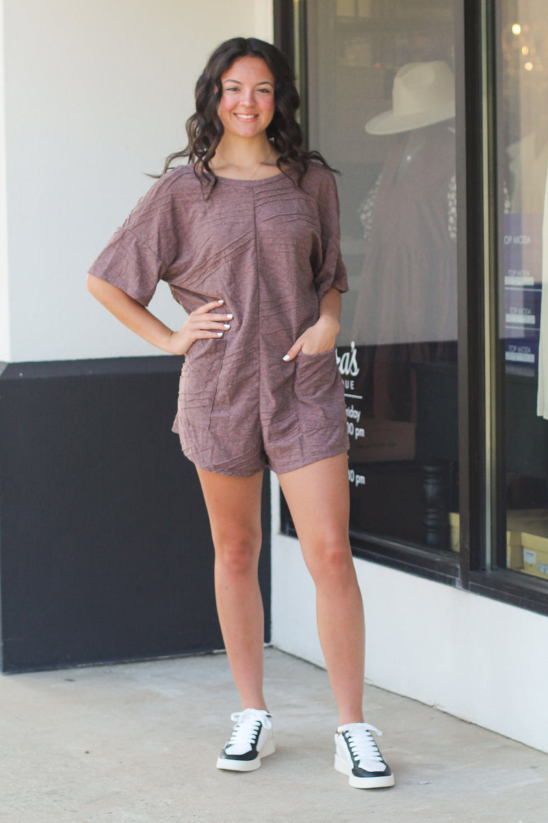 Transitional Texture Romper