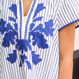 Damask Darling Midi Dress