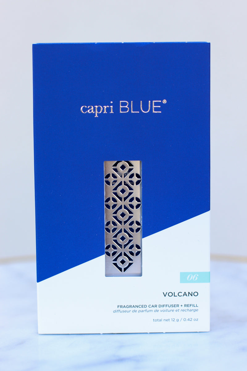 Capri Blue Car Diffuser + Refill