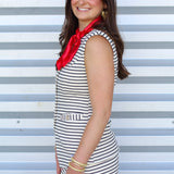Sophisticated Stripe Vest