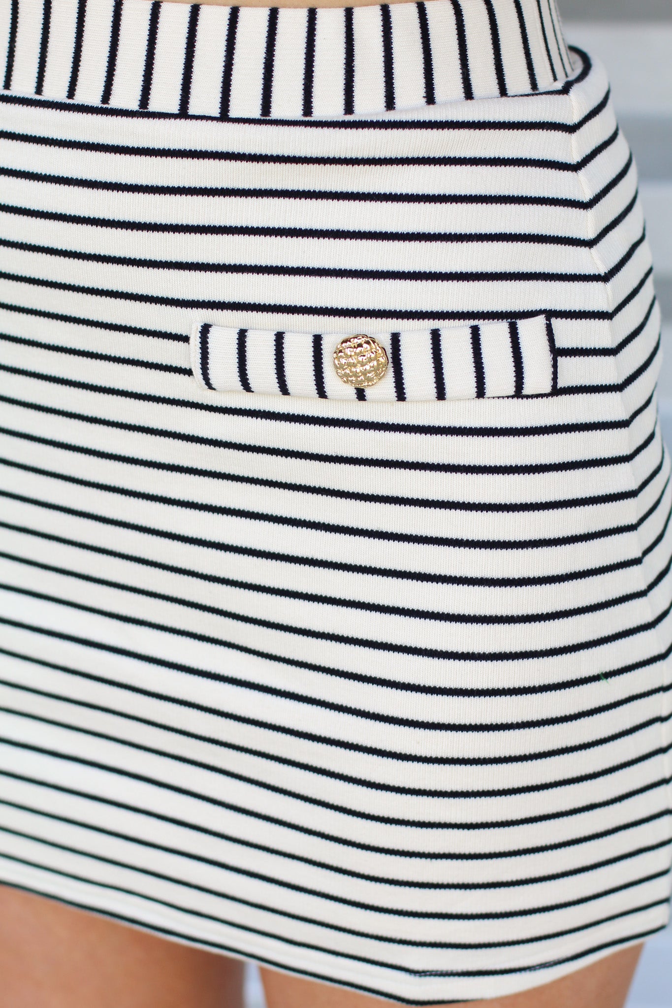 Sophisticated Stripe Skirt