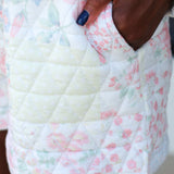 Quilted Patchwork Shorts