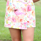 Lovely Lady Floral Skort