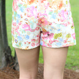 Lovely Lady Floral Skort