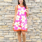 Totally Tropical Floral Dress