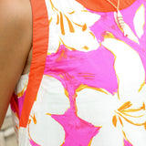 Totally Tropical Floral Dress