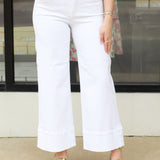 Ruthie Crop Wide Leg Jeans