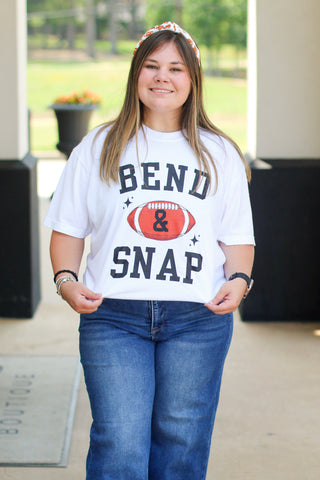 bend and snap graphic tee