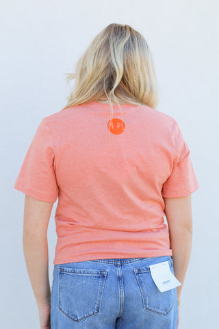 Mr. P's Monarch Butterfly Tee-Peach