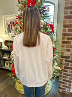 Santa Claus Sequin Top