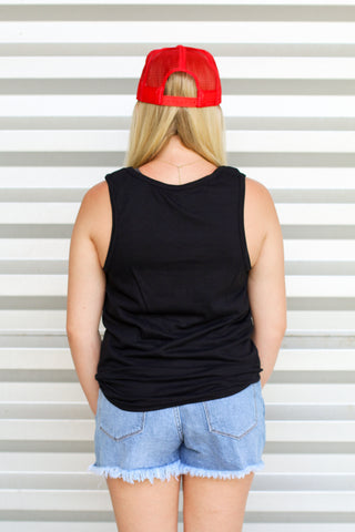 Coolest USA Tank-Black