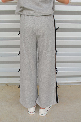 Stripe and Bow Pants