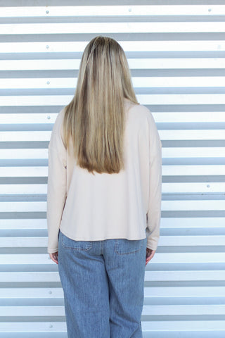 Mock Neck Layering Top