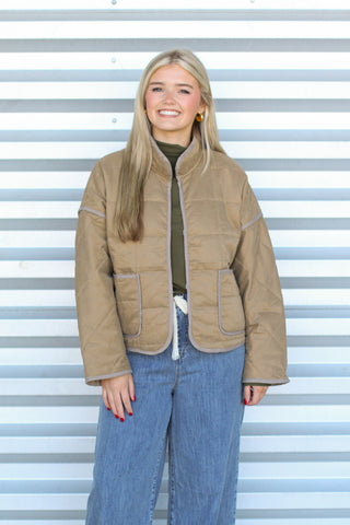 Quilted Pocket Jacket