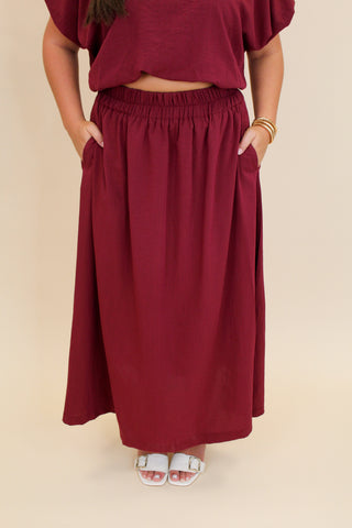 So Trendy Maxi Skirt