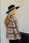 Susan Stitched Sweater-Tan