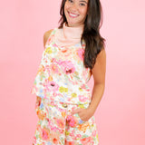 Lovely Lady Floral Top