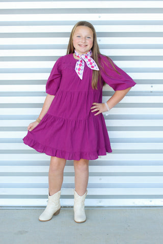 Smile Smocked Dress
