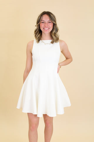 short fit and flare dress