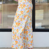 Funky Floral Wide Leg Jeans