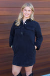 Denim Cargo Dress