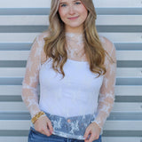 Floral Lace Top