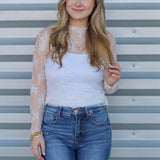 Floral Lace Top