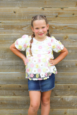 Disco Flower Top
