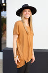 Casual Day Top-Camel