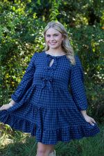 Plaid Bow Dress