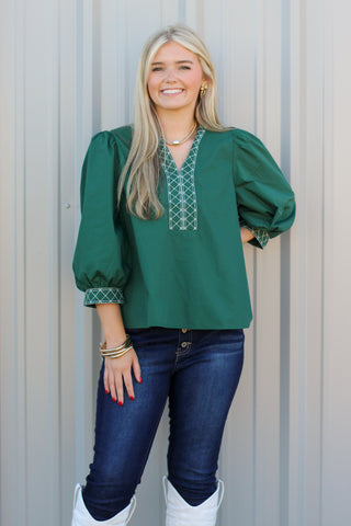 Intricate Stitch Top