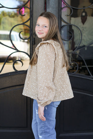 Floral Embroidered Top