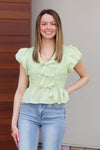 Layered Ruffle Top