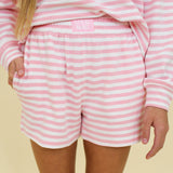 Tween Lulu Mac Monochromatic Stripe Shorts