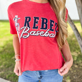 Mr.P's Rebel Baseball Tee