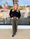 Lacy Leopard Jeans