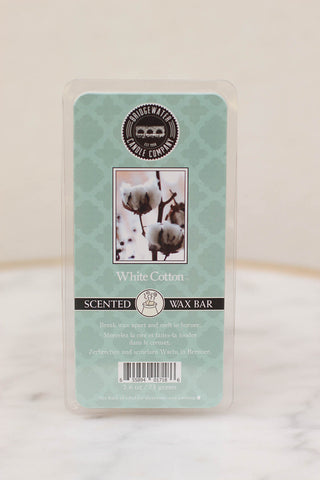 White Cotton Wax Bar