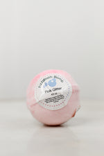 Fizzy Bath Bomb-Pink Glitter