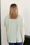 Out and About Top-Olive