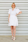 Always Be Yourself Dress-White