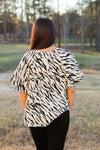 Lovely Printed Top-Ivory