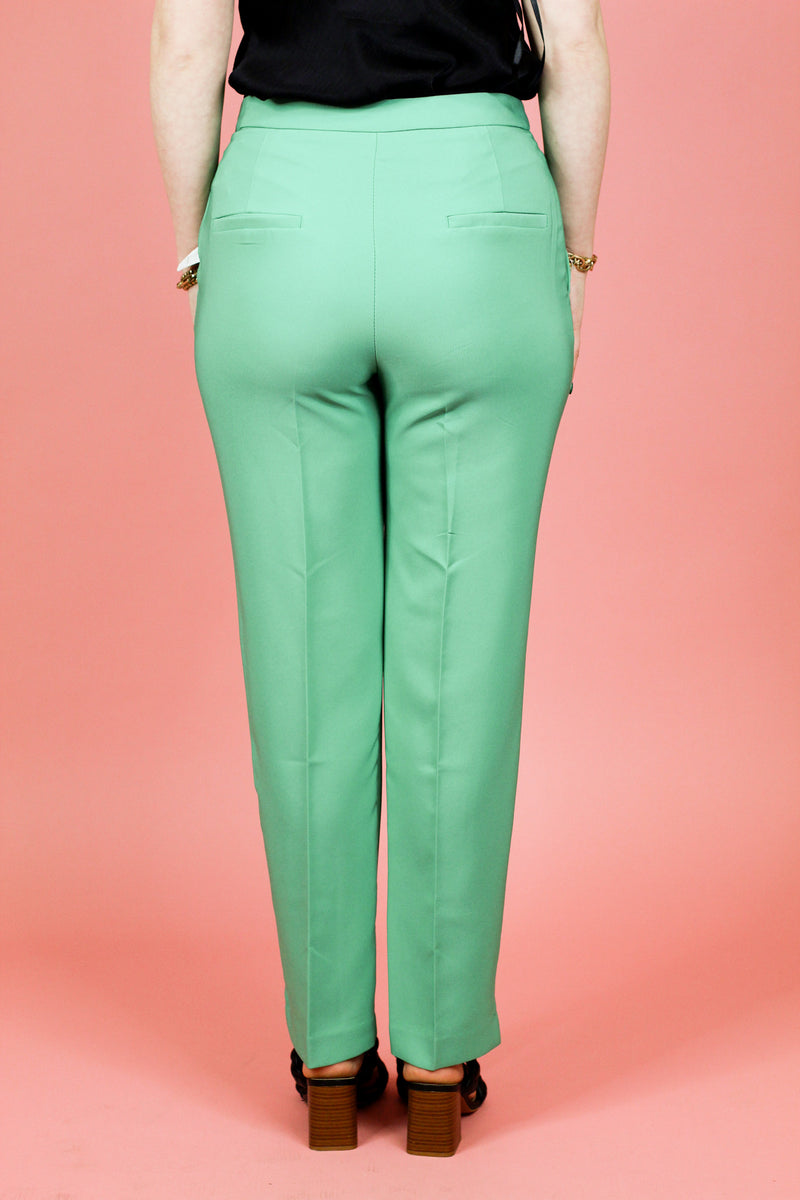 Working All Day Trousers-Kelly Green