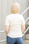 For God so Loved the World Tee-Cream