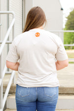 Mr.P's Louisiana Peaches Tee-Oatmeal