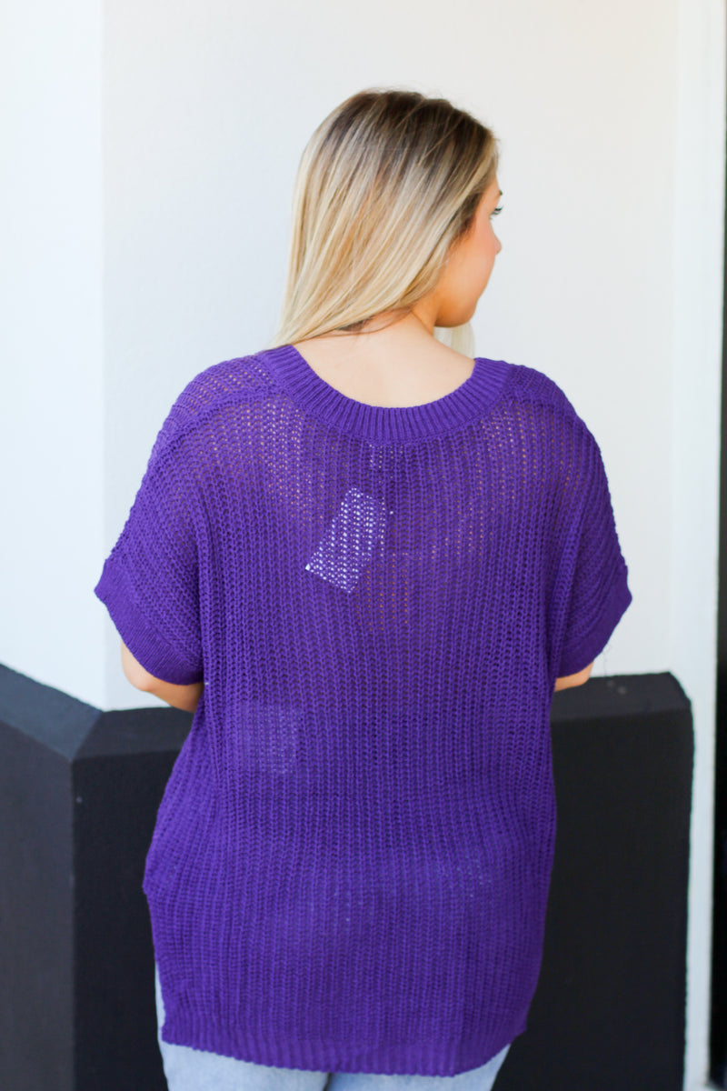 Seize the Day Top-Purple