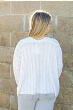 Katherine Knit Sweater-White